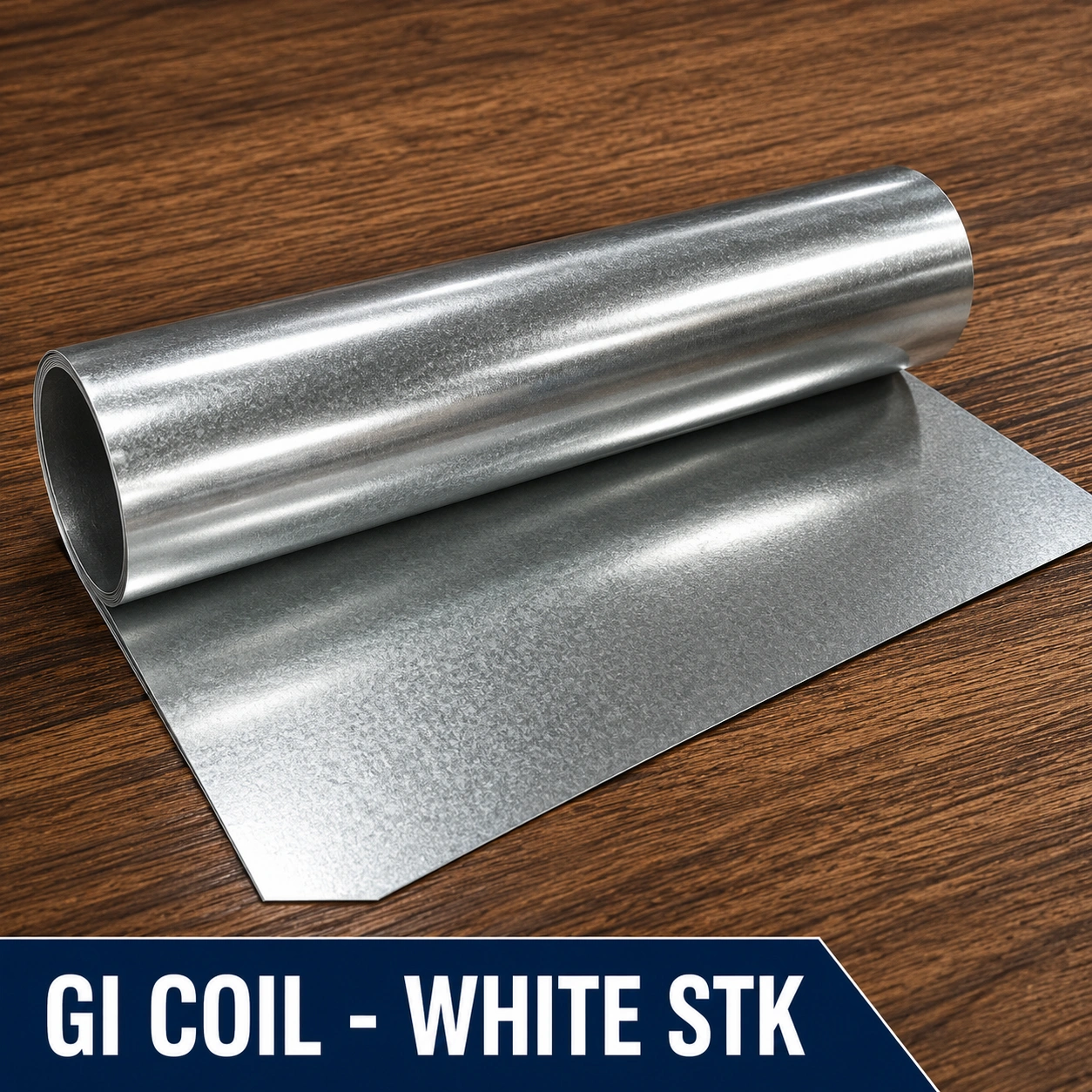 GI Coil White STK galvanized steel material for signboard fabrication and metal advertising structures Malaysia